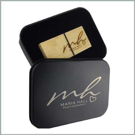 BLACK TIN + FLASH DRIVE BUNDLE